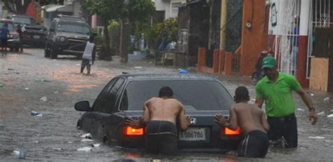 Por Las Fuertes Lluvias Se Desbordan R Os En Santiago Y Puerto Plata