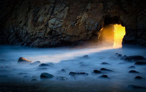 The Keyhole Arch At Pfeiffer Beach | The Resonant Landscape