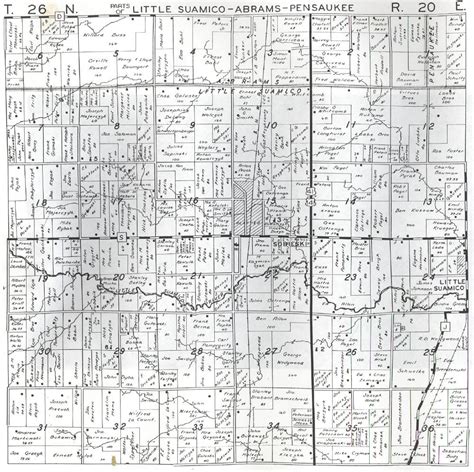 Plat Maps Of Oconto County Wisconsin