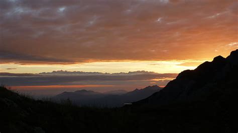 photo sunrise allgaeu mountains color panorama clouds