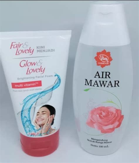 Bikin Takjub Cuma Di Bawah Ribu Air Mawar Dicampur Fair And Lovely