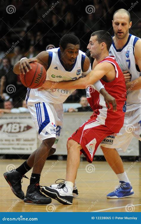 Kaposvar Szolnok Basketball Game Editorial Image Image Of Action