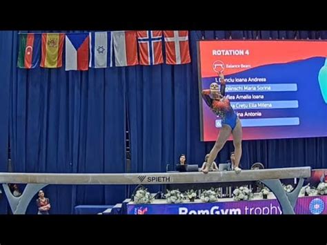 Amalia Puflea BB AA 2023 RomGym Trophy YouTube