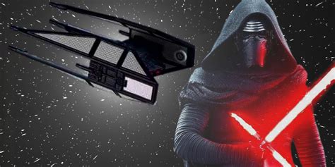 Kylo Ren S Last Jedi Tie Fighter Revealed Screen Rant