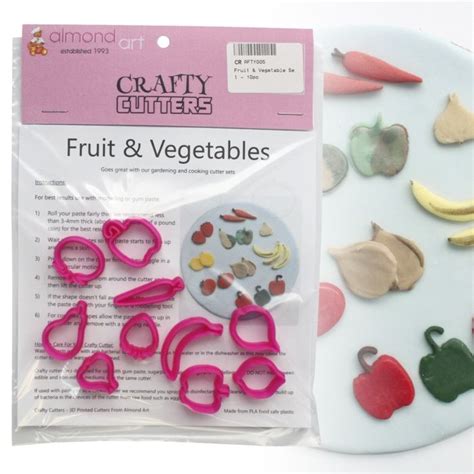 Buy Fruit & Vegetable Cutter Set - 10pc Online