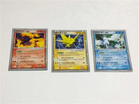 ポケモンカード プレイヤーズ プロモ 3枚セット ファイヤーex サンダーex フリーザーex Playまとめ売り｜売買されたオークション