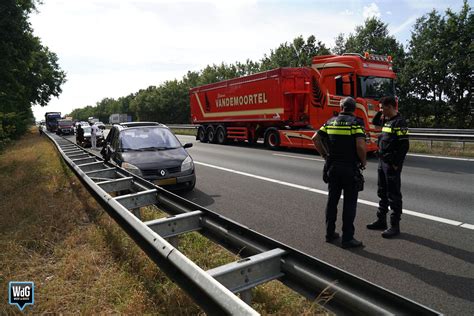 Gewonde Bij Ongeval Met Vier Voertuigen Op A2 Bij Maarheeze