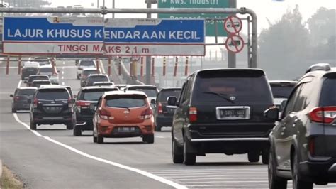 Arus Balik Libur Panjang Ratusan Ribu Kendaraan Kembali Ke Arah Jakarta