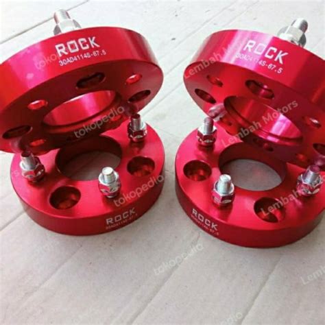 Jual Adaptor Roda Spacer Velg Alumunium Kijang 3 Cm Rock 2 Pc