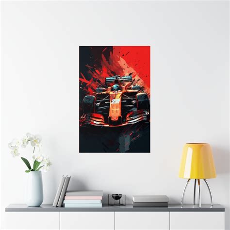 Formula 1 Poster, F1 Fan Art, Wall Art Gift, Fathers Gift, High Quality ...