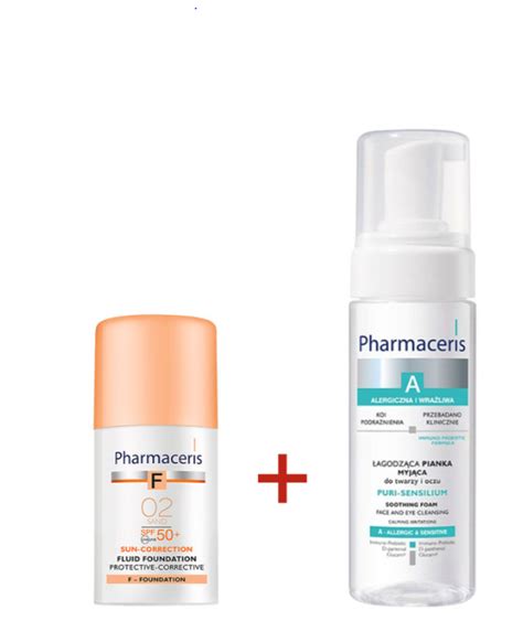 Pack Duo Pharmaceris Mousse Nettoyante Puri Sensilium Fluid