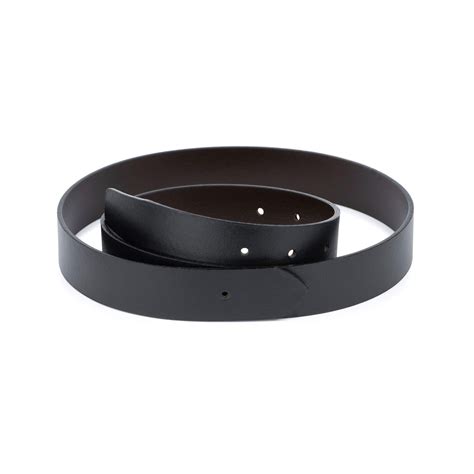 Buy Reversible Mens Leather Belt Strap Without Buckle Mm Capo