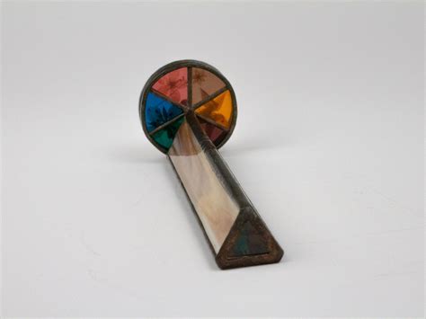 Brass And Stained Glass Kaleidoscope Hand Made Double Etsy