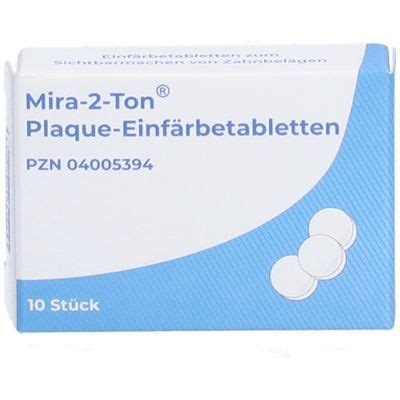 Miradent Mira 2 Ton Plaquetest Tabletten 10 St Shop Apotheke