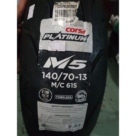 Jual Ban Motor YAMAHA NMAX CORSA M5 PLATINUM 140 70 Ring 13 Tubeless