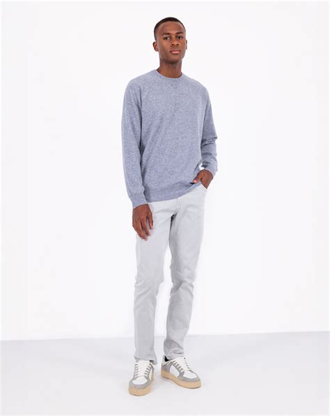 Pull Forme Sweat Shirt en Laine Mérinos Homme MaisonCashmere