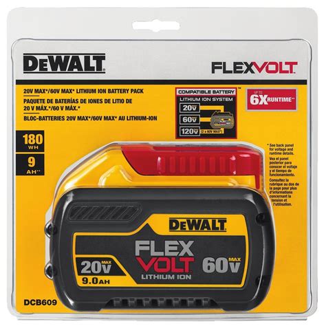 Dewalt Dcb Flexvolt Battery Ah V V Max Fishertools