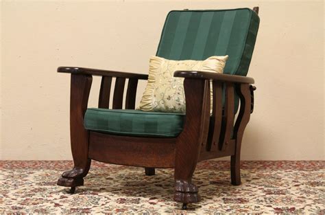 Oak 1900 Antique Morris Recliner Chair