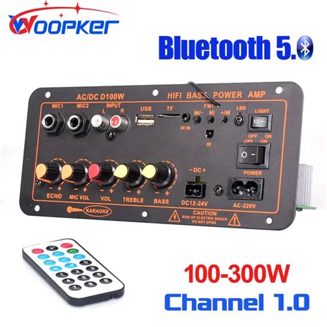 Woopker Bluetooth Amplifier Board D W Max W V V V Digital