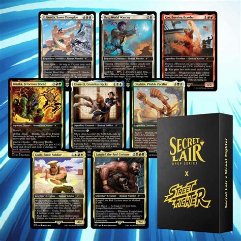 Magic The Gathering Secret Lair Drop Secret Lair X Street Fighter