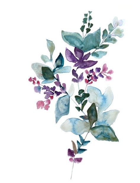 Pin On Watercolour Flowers Floral Watercolor Flower Art Painting