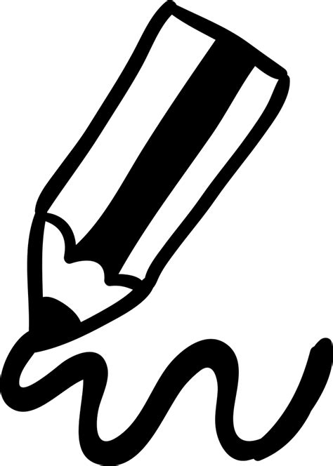 Download Pencil Writing Png Writing Png Icon Clipartkey