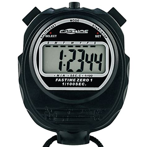 E8R05917 - Fastime 01 Stopwatch - Black | Findel International