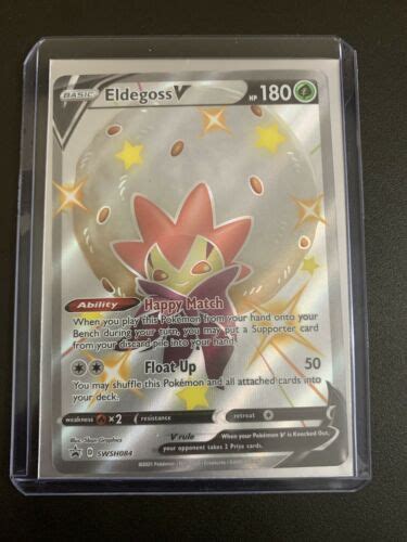 Mavin Eldegoss V Full Art Shiny Pokemon Card Promo Shining Fates