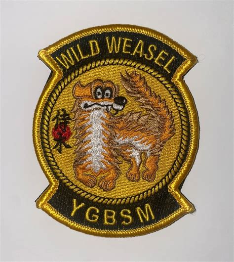 Usaf 14th Fighter Squadron Wild Weasel Ygbsm Patch 4660543910