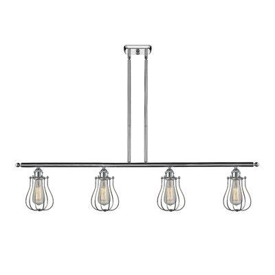 17 Stories Amett 4 Light Kitchen Island Linear Pendant Wayfair