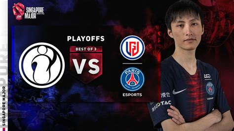 Psg Lgd Vs Invictus Gaming Game Bo One Esports Singapore Major