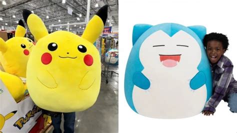 Giant Pok Mon Squishmallows Have Landed At Costco Including Pikachu