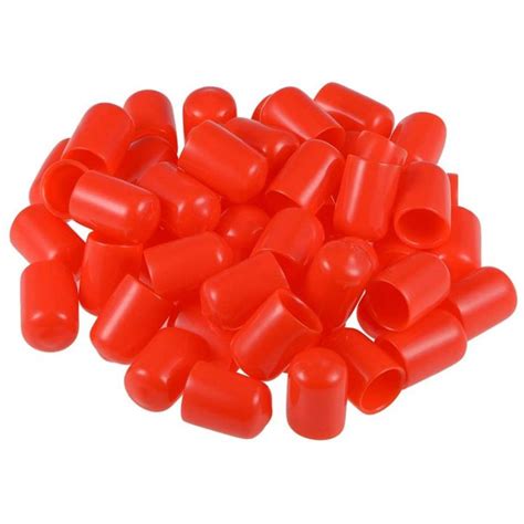 Rubber End Caps Id Pvc Round Tube Bolt Cap Cover Screw Thread