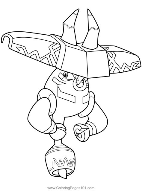 Tapu Bulu Pokemon Coloring Page for Kids - Free Pokemon Printable ...