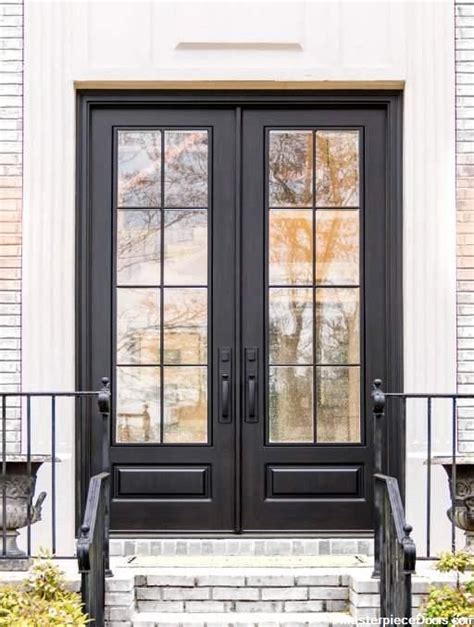 Black Double Front Door Ideas Be Such A Good Blook Photogallery