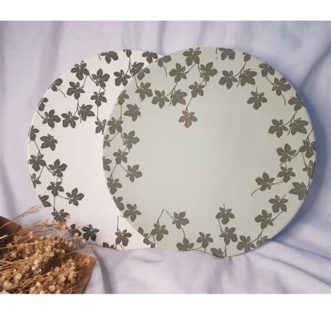 Jual Piring Keramik Motif Piring Makan Aestetik Dinner Plate Corak