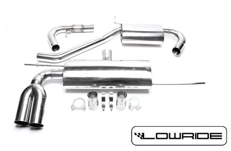 VOLKSWAGEN Golf mk5 również GTI Catback system Sportowy Układ Wydechowy