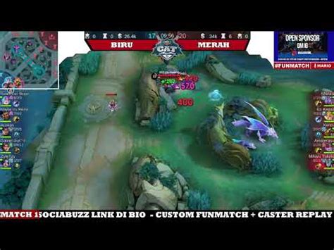 BIRU VS MERAH M1 FUNMATCH YouTube