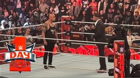 The Rock Returns To Destroy Jinder Mahal Wwe Raw Day One 112024