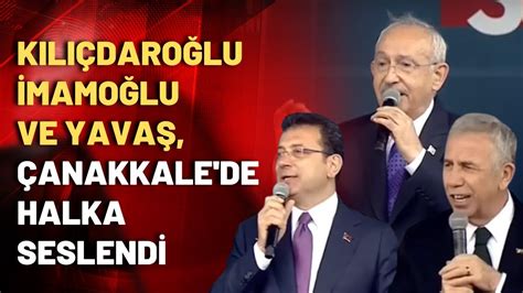 CANLI Millet İttifakı Cumhurbaşkanı Adayı Kemal Kılıçdaroğlu