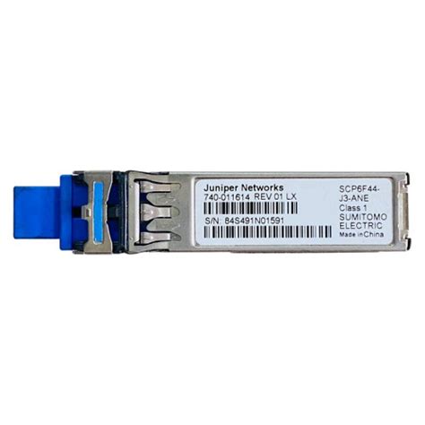 SRX SFP 1GE LX ราคา จำหนาย Juniper Small Form Factor Pluggable