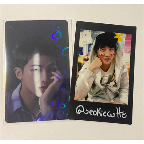 bts photocard namjoon pob proof oficial shopee brasil