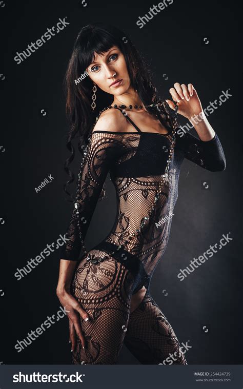Sexy Beautiful Naked Woman Black Erotic Stock Photo 254424739 Shutterstock