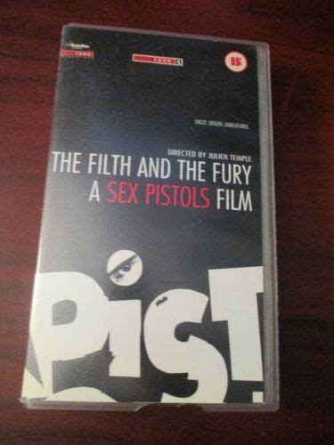 The Filth And The Fury A Sex Pistols Film VHS Video Tape NEW EBay