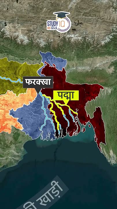 Ganga River System Through Map Tributaries Of Ganga Upsc 55 Off