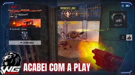 Gameplay Na Ranked Do Multijogador ZONA DE CONFLITO Puxei 2 Golias E