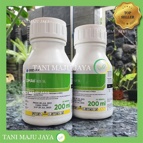 Jual Herbisida DMA 6 825SL 200 Ml Pembasmi Rumput Selektif Tanaman Padi