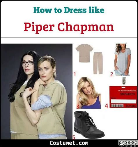 Piper Chapman (Orange is the New Black) Costume for Cosplay & Halloween ...