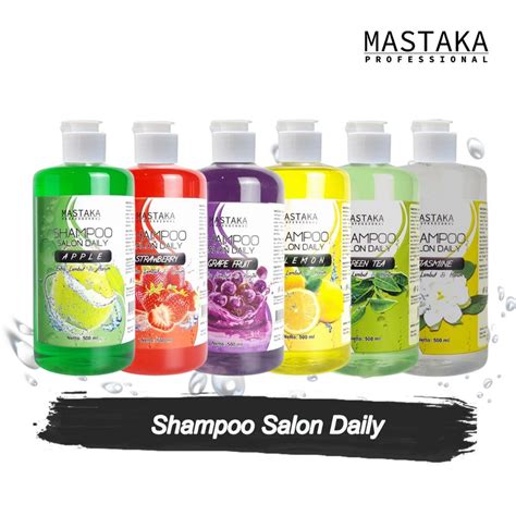 Jual Shampoo Salon Daily Mastaka Shampo 500 Ml Shopee Indonesia