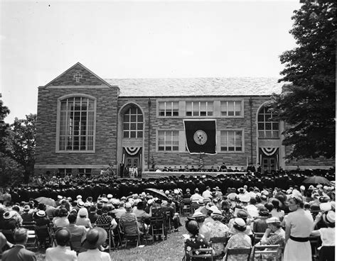 Falvey Library :: #TBT: 1951 Commencement